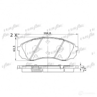 Тормозные колодки дисковые, комплект FRIGAIR 4058903099924 2478063 BT 3ZM PD28.510 - Изображение 4