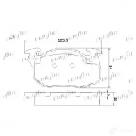 Тормозные колодки дисковые, комплект FRIGAIR 2477891 PD03.509 PM3A 5T 4058903110919 - Изображение 2