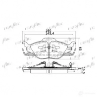 Тормозные колодки дисковые, комплект FRIGAIR 4058903111138 PD07.513 2477945 9 AEJC - Изображение 2