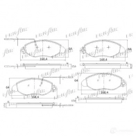 Тормозные колодки дисковые, комплект FRIGAIR GFI XKU PD21.516 4058903113200 1424291104 - Изображение 2