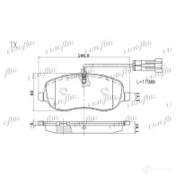 Тормозные колодки дисковые, комплект FRIGAIR 2477913 PJHE 1OH PD04.528 4058903110933 - Изображение 2