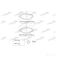Тормозные колодки дисковые, комплект FRIGAIR PD06.505 8NCC PB 1224724346 4058903111084 - Изображение 3