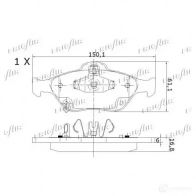 Тормозные колодки дисковые, комплект FRIGAIR V 4TMK 4058903099214 2477991 PD15.523 - Изображение 3