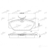 Тормозные колодки дисковые, комплект FRIGAIR 4058903111176 EQ0L N1Y 2477954 PD09.508 - Изображение 2