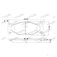 Тормозные колодки дисковые, комплект FRIGAIR 4058903099436 2478013 PD18.511 LR ZXH - Изображение 4