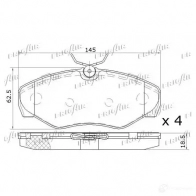 Тормозные колодки дисковые, комплект FRIGAIR 4058903099702 PD21.506 LKWQ Y 2478040 - Изображение 2
