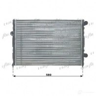 Радиатор охлаждения двигателя FRIGAIR 211 9.0107 9ENHJO Volkswagen Passat (B3-B4) 2 1988 – 1997 0110.3063