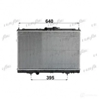 Радиатор охлаждения двигателя FRIGAIR 215 2.0029 C67KP 0116.3029 Mitsubishi Pajero Pinin 1 (H60, H70) Внедорожник 1.8 (H76W. H66W) 114 л.с. 2001 – 2007