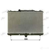Радиатор охлаждения двигателя FRIGAIR HH00TB 215 6.0040 2471463 0114.3040