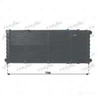 Радиатор охлаждения двигателя FRIGAIR 0110.2043 21 19.0043 O3DZUO2 Volkswagen Passat (B3-B4) 2 Универсал 1.9 D 68 л.с. 1989 – 1993