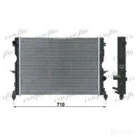 Радиатор охлаждения двигателя FRIGAIR YW76UL 0101.3049 2170.0 049 Land Rover Discovery 1, 2 (L318) Внедорожник 2.5 Td5 4x4 139 л.с. 1998 – 2004