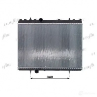 Радиатор охлаждения двигателя FRIGAIR VXI1E 2107 .0073 2471162 0108.3073
