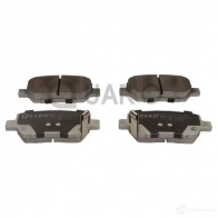 Тормозные колодки, комплект QUARO 1425068141 qp0809 ZJ 55DJ - Изображение 1