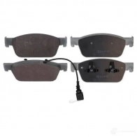 Тормозные колодки, комплект QUARO 3VF4 L qp3486 1272491712