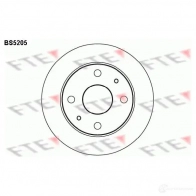 Тормозной диск FTE 4028569426211 71Q QEJB BS5205 606826