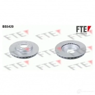 Тормозной диск FTE Fiat Panda (169) 2 Хэтчбек 1.3 D Multijet 4x4 70 л.с. 2004 – 2025 4028569445519 BS5420 TK 14G0