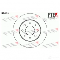 Тормозной диск FTE 4028569331881 T7J2 K 606657 BS4775