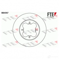 Тормозной диск FTE 606391 BS4357 AV9V YC 4028569354927