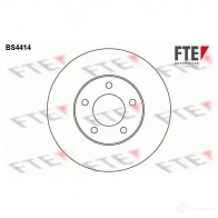 Тормозной диск FTE 1N1 Q3 606433 BS4414 4028569354958