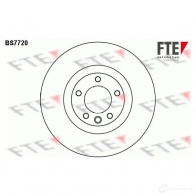 Тормозной диск FTE BS7720 25 KMZ Porsche Cayenne (9PA) 1 Кроссовер 4.5 Turbo S 521 л.с. 2006 – 2007 4028569705392