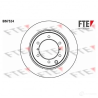 Тормозной диск FTE BS7524 NTG YH Peugeot 407 1 (6C, D, E) 2004 – 2010 4028569701608