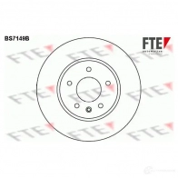 Тормозной диск FTE SHX M8 BS7149B 607390 4028569696157