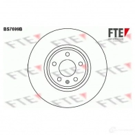 Тормозной диск FTE BS7699B 4028569704982 HFF 7KK Audi A4 (B8) 4 Седан 2.0 Tdi 120 л.с. 2008 – 2015