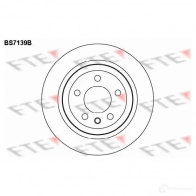 Тормозной диск FTE PLKU HMH 4028569696058 Volkswagen Multivan (T5, 7HM) 1 Минивэн 3.2 V6 235 л.с. 2004 – 2009 BS7139B