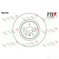 Тормозной диск FTE X7RA QSO BS7293 607659 4028569666327