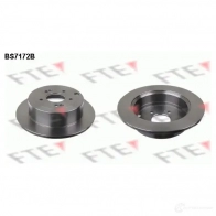 Тормозной диск FTE JCQR DNS 4028569696379 Hyundai Santa Fe (CM) 2 Кроссовер 2.7 V6 GLS 4x4 189 л.с. 2006 – 2009 BS7172B