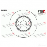 Тормозной диск FTE 607566 4028569491691 N0N DWFZ BS7238