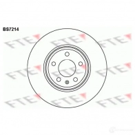 Тормозной диск FTE 4028569485416 BS7214 XJ4KU X 607522