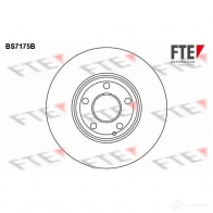 Тормозной диск FTE BS7175B 4028569696423 Mercedes E-Class (S211) 3 Универсал 3.2 E 320 T 4 matic (2182) 224 л.с. 2003 – 2009 9 LS40