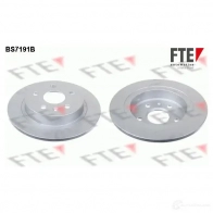 Тормозной диск FTE 4028569696614 BS7191B Opel Insignia (A) 1 Хэтчбек 2.0 CDTI 4x4 (68) 170 л.с. 2014 – 2017 08W X1J