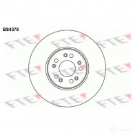 Тормозной диск FTE BS4378 606410 4028569026008 RGG G38T