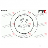 Тормозной диск FTE 4028569355122 P9 1XG9I BS5058 606764