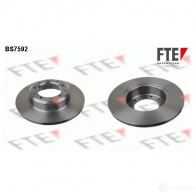 Тормозной диск FTE BS7592 4028569702902 B2PF S 608093