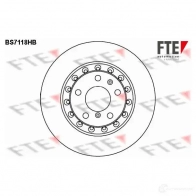 Тормозной диск FTE BS7118HB 4 LEX0 4028569470368 Audi A8 (D3) 2 2002 – 2009