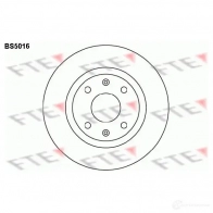 Тормозной диск FTE MH4U ZN bs5016 606752 4028569368139