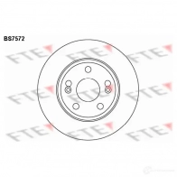 Тормозной диск FTE BS7572 PJ U61 4028569702537 Renault Scenic (JA, FA) 1 Минивэн 1.9 dCi Rx4 102 л.с. 2000 – 2003