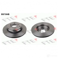 Тормозной диск FTE 4T0H MVA BS7594B 4028569702957 Land Rover Range Rover 3 (L322) 2002 – 2012