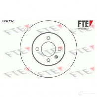 Тормозной диск FTE BS7717 Volkswagen Up (121, BL1) 1 Хэтчбек 1.0 60 л.с. 2011 – 2024 4028569705330 34 FEY