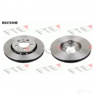 Тормозной диск FTE 4028569470740 Audi TT (8N3) 1 Купе 1.8 T Quattro 240 л.с. 2005 – 2006 BDK5T YQ bs4764hb