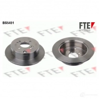Тормозной диск FTE 4028569452401 Kia Rio 2 (JB) Хэтчбек 1.6 CVVT 112 л.с. 2005 – 2025 BS5451 C1V MG