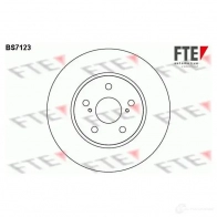 Тормозной диск FTE 607342 BS7123 0F7V V 4028569463391