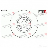 Тормозной диск FTE 4028569698335 Citroen C6 1 (TD, PF3) 2005 – 2012 F ILBR BS7358