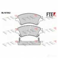 Тормозные колодки дисковые, комплект FTE 23767 Toyota Corolla (E120) 9 2000 – 2008 BL1878A2 237 66