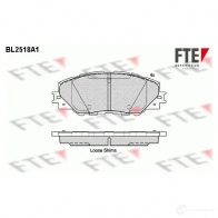 Тормозные колодки дисковые, комплект FTE BL2518A1 2 4337 D1211-8331 Toyota RAV4 (XA30) 3 Кроссовер