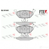 Тормозные колодки дисковые, комплект FTE BL1614A1 2197 4 23130 604631