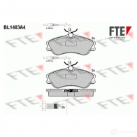 Тормозные колодки дисковые, комплект FTE BL1483A4 2312 4 Peugeot Partner 23125